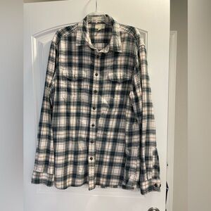 Sonoma Goods For Life Classic Plaid Flannel Shirt Size XL